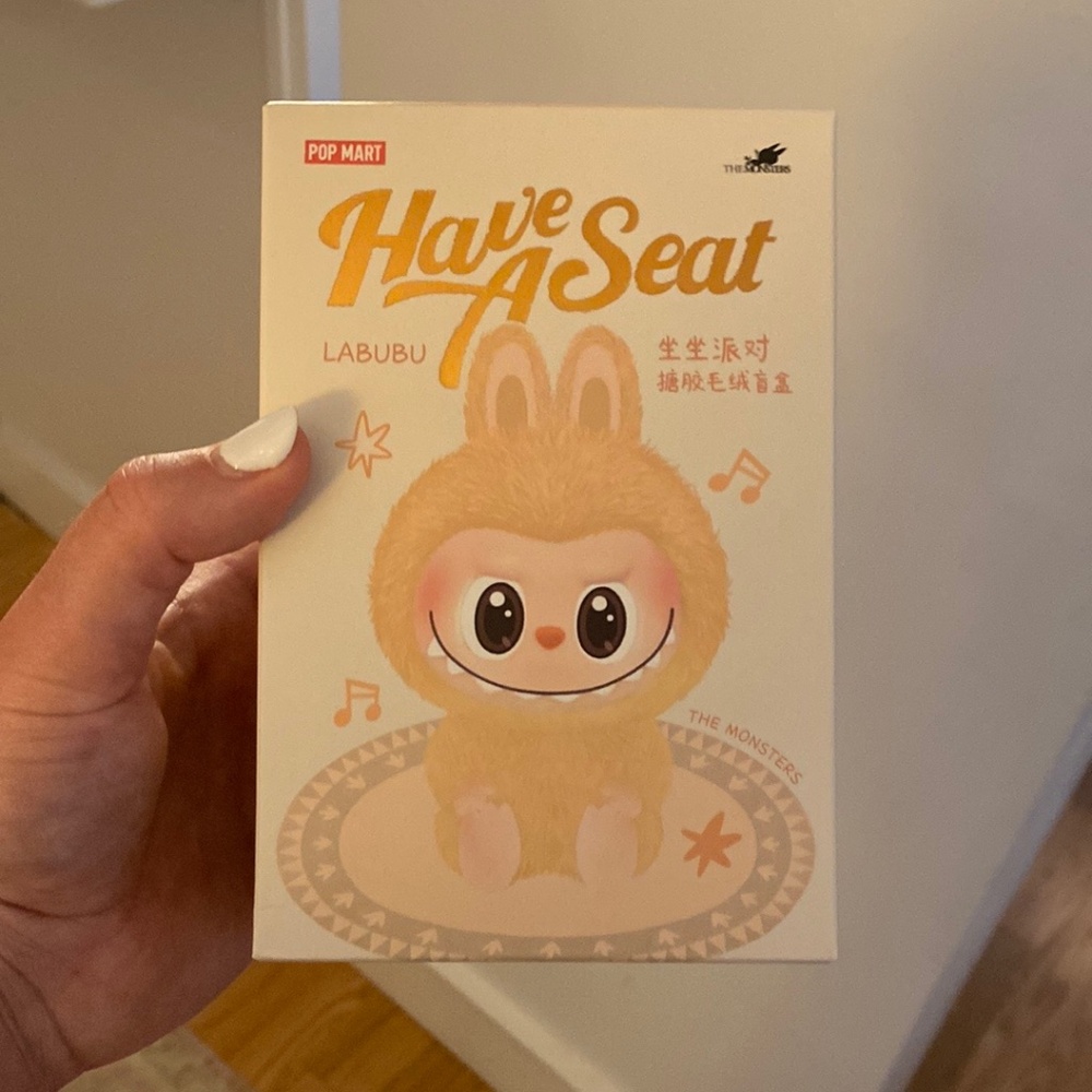 Authentic Have a Seat Pop Mart Labubu Blind Box